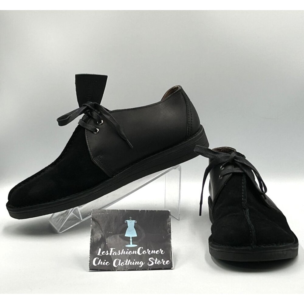 British Walkers Men's Black Suede Leather Kingston Desert Trek Boot Sz 11.5 3035